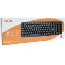Ver imagem 2 de Teclado Basico Usb Preto Oex