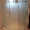 Vinil Adesivo Jateado Cristal Porta Blindex Box Banheiro Janela Vitrine Película Jateada 5mts x 50cm - 4