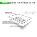 Ver imagem 4 de Quadro Decorativo Santo Anjo do Senhor Rosa 34x44cm MDF