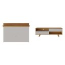 Ver imagem 2 de Rack com Painel para TV até 50 Polegadas 135,6CMX162,5cm 2 Portas NT1185 Bege