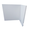 Rodapé de Poliestireno 20cm de Altura Branco Liso por Metro - Formix 3d - 1