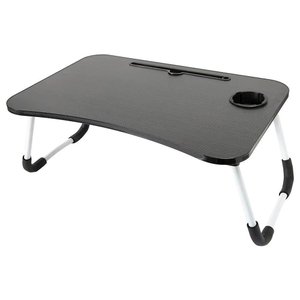 Mesa Bandeja para Notebook Laptop Dobrável para Colo - Preta