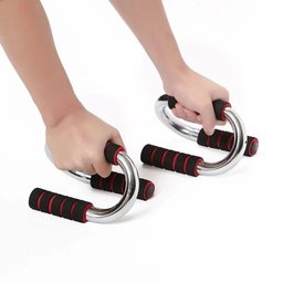 Suporte para Flexão, Apoio de Chão, Barra Treino, Ombro, Tríceps, Abdômen, Prancha, Academia - 3