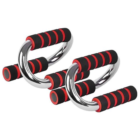 Suporte para Flexão, Apoio de Chão, Barra Treino, Ombro, Tríceps, Abdômen, Prancha, Academia