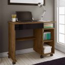 Ver imagem 1 de Escrivaninha e Rodízios C214 Dalla Costa 1 Gaveta 91cm