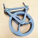 Ver imagem 2 de Roldana Decorativa Para Pendente -Toque 3D:Cinza