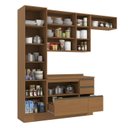Ver imagem 5 de Cozinha Modulada Compacta 4 Peças com Paneleiro Maxxi