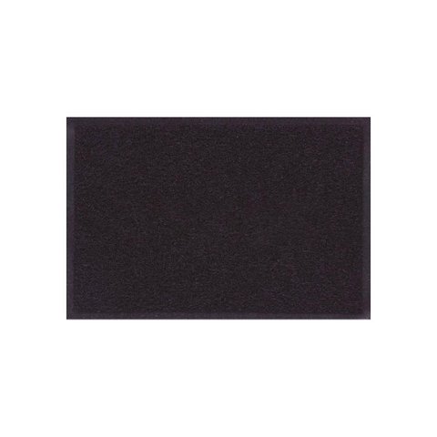 Capacho de Poa Vinílico Liso Preto 60x40cm - Uzoo Capacho Vinilico Liso 60x40cm Preto 2206