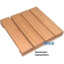 Ver imagem 2 de Deck de Madeira Modular 30x30 Cm Réguas 7 Cm Neonx com Pintura:osmocolor Castanheira S Tr