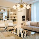 Ver imagem 2 de Pendente Dourado e Rose com Cúpulas Brancas 8e27 76cm Paris Luz