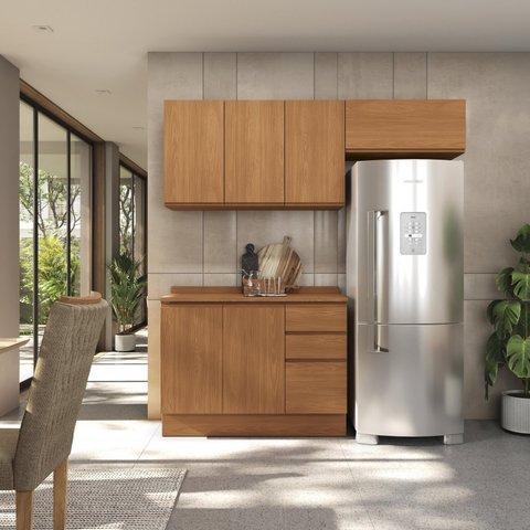 Cozinha Compacta 3 Peças com Tampo Ciela