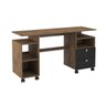 Mesa para Computador 2 Gavetas com Nichos C215 Dalla Costa - 2