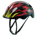 Ver imagem 1 de Capacete Chamas Zippy Toys:vermelho