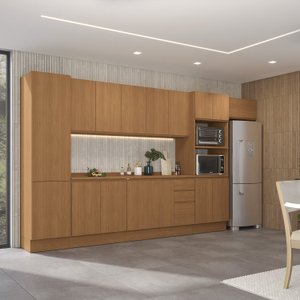 Cozinha Completa 7 Peças com Tampo Torre Quente e Paneleiro Ciela