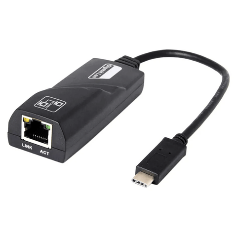 Adaptador Usb-c 3.1 para Rj45 Rede Gigabite 10/100/1000mbps