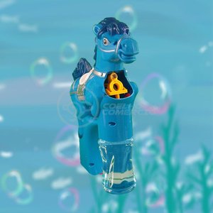 Cavalo Bolhudo Pop Tik Tok Lança Bolhas Azul 26