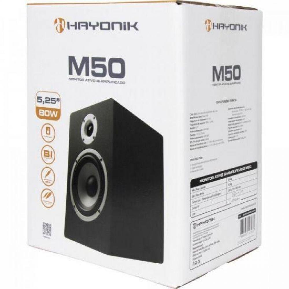 Monitor de Estudio Bi-amplificado M50 Hayonik - 4