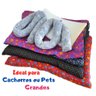 Colchonete Gigante Espuma Pet Zíper Cachorro Gato Conforto - 6