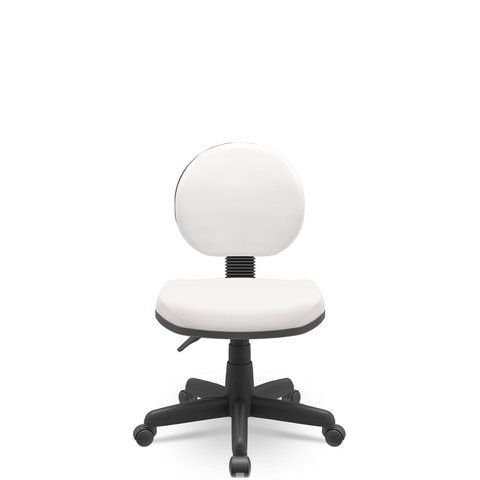 Cadeira Executiva Giratoria Odin - Couro Sintetico Corano - Branco