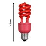Lâmpada Fluorescente Espiral Vermelha 127 V 15 W - Empalux - 3