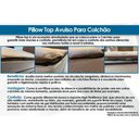 Ver imagem 2 de Pillow Top Colchão Casal Hr Gel (138x188) - Ortobom
