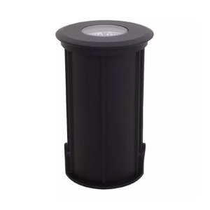Embutido de Solo Led Cob 6w 3000k Preto Redondo