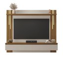 Ver imagem 4 de Painel Ripado para TV até 65 Polegadas com LED 180CMX160,8cm Cascata Nt 1345 . Marrom