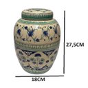 Ver imagem 3 de Pote Ceramica C/tampa Gd Sicilia Pintado a Mao Luiz Salvador