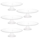 Ver imagem 2 de 5 Boleiras com Pé Prato Porta Bolo 31cm Cristal Pearl Bolos Doces e Tortas Wolff