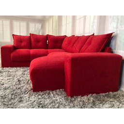 Sofá Canto Vermelho 608 Áustria - 3