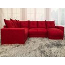 Ver imagem 2 de Sofá Canto Vermelho 608 Áustria