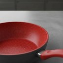 Ver imagem 4 de Frigideira Polishop 2 Flavorstone Day By Day 24 cm 2 Tampa Vermelho