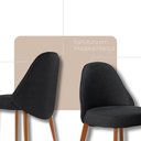 Ver imagem 6 de Sala de Jantar Mesa Florida 220cm Tampo Laqueado com Vidro e 8 Cadeiras Suiça