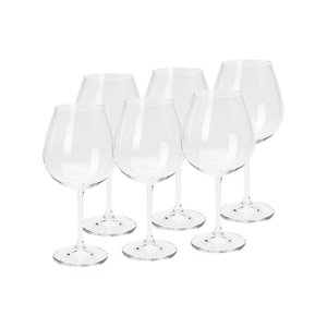 Conjunto 6 Taças de Degustação de Cristal Ecológico Gastro/colibri 650ml Vinho Tinto - Wolff