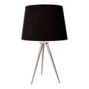 Ver imagem 1 de Base para Abajur Allegro Niquelado 26x42cm para 1xe27 40w Bivolt