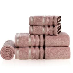Karsten Jogo Banhão 5 Peças Lumina Rosa Vintage C/ Rosa 60255/10 - 1