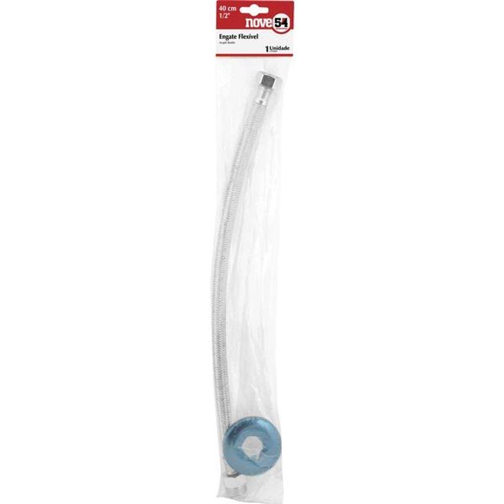 Engate Flexível 40cm 1/2"aco Inox para Pias Nove54 - 2