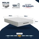 Ver imagem 4 de Colchão de Molas Ensacadas Ortobom One Face Plenno Superpocket Queen 158cm