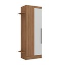 Ver imagem 7 de Quarto Completo 5 Portas 4 Gavetas 3 Peças Viena Espresso Móveis Marrom/Nogal/Branco