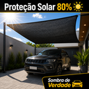 Ver imagem 3 de Tela Sombrite / Tela Sombreamento Permeavel Preto 80% 5x3 Bainha/Ilhos