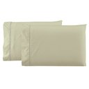 Ver imagem 3 de Kit Roupa de Cama 400 Fios Queen 3 Peças Toque de Cetim Cor:bege