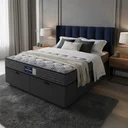 Ver imagem 1 de Cama Box Baú com Colchão de Espuma D60 Double Face Guarda Costas Comfort Force Probel Queen 158cm