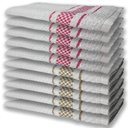 Ver imagem 1 de 10 Panos de Prato Atoalhado Felpudo Premium 5 Rosa 5 Marrom