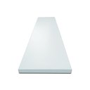 Ver imagem 3 de Prateleira Simples Branca 50X20 Cm Com Suporte Em Mdf