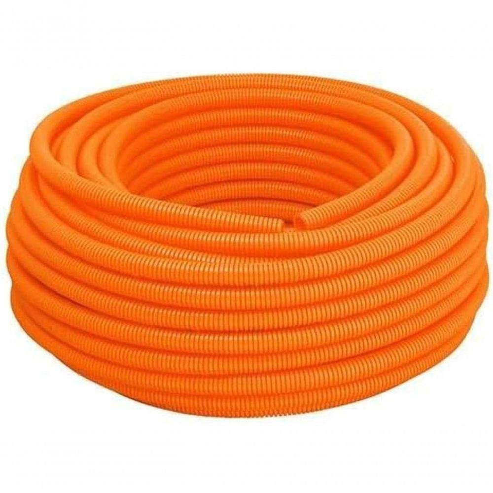 Eletroduto Corrugado Laje Laranja 3-4 25mm X 50m Tigre Diâmetro 25 Mm ...