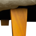 Ver imagem 3 de Poltrona Cama Pet Lady Estofada Tecido Veludo:capuccino