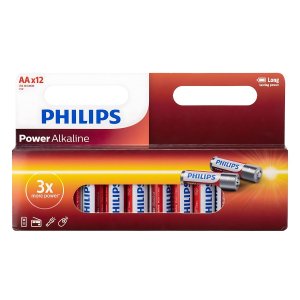 Pilha Philips Alcalina Aa 1.5v Cartela 12 Unidades