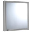 Ver imagem 1 de Espelheira Sobrepor 9.5cm x 49cm x 51cm Prata/Silver