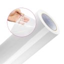 Ver imagem 1 de Vinil Adesivo Transparente para Laminação a Frio Papel Plástico Envelopar Proteção Cristal Brilhante