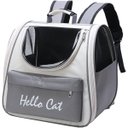 Ver imagem 5 de Mochila Bolsa Transporte Passeio Gato Cachorro Cao Pet Animais Vista Panoramica Bolso Ventilado Ar C